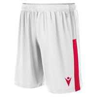Skara Short WHT/RED 3XS Teknisk shorts i ECO-tekstil - Unisex